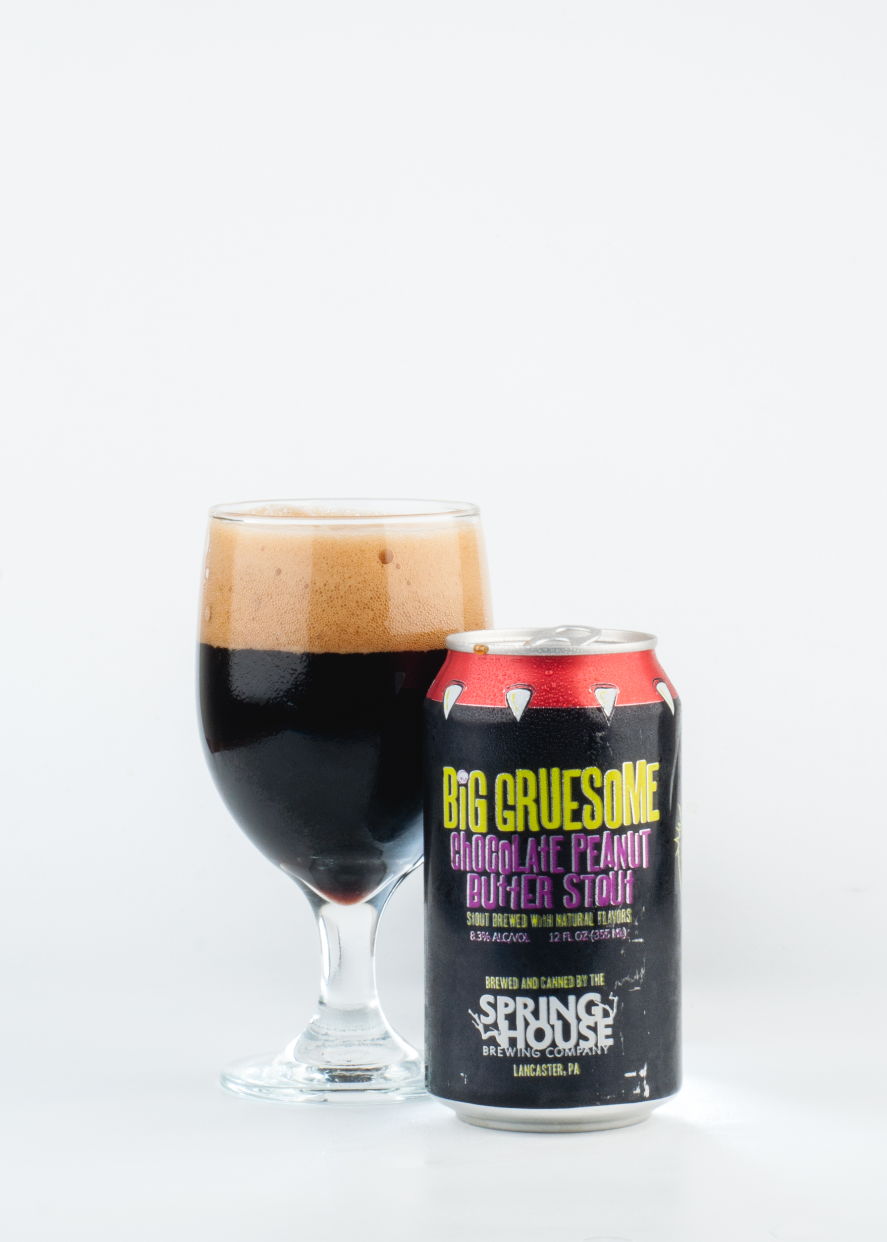 Big Gruesome Chocolate Peanut Butter Stout - Spring House Brewing