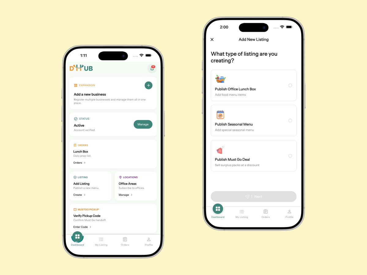 DHub Vendor