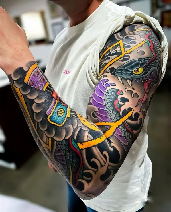 Japan tattoo Colour002