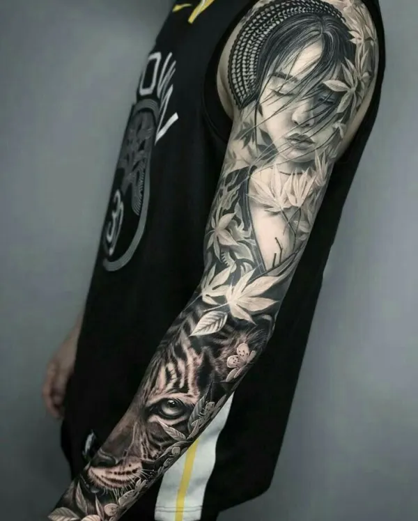 Blackwork Tattoo 002