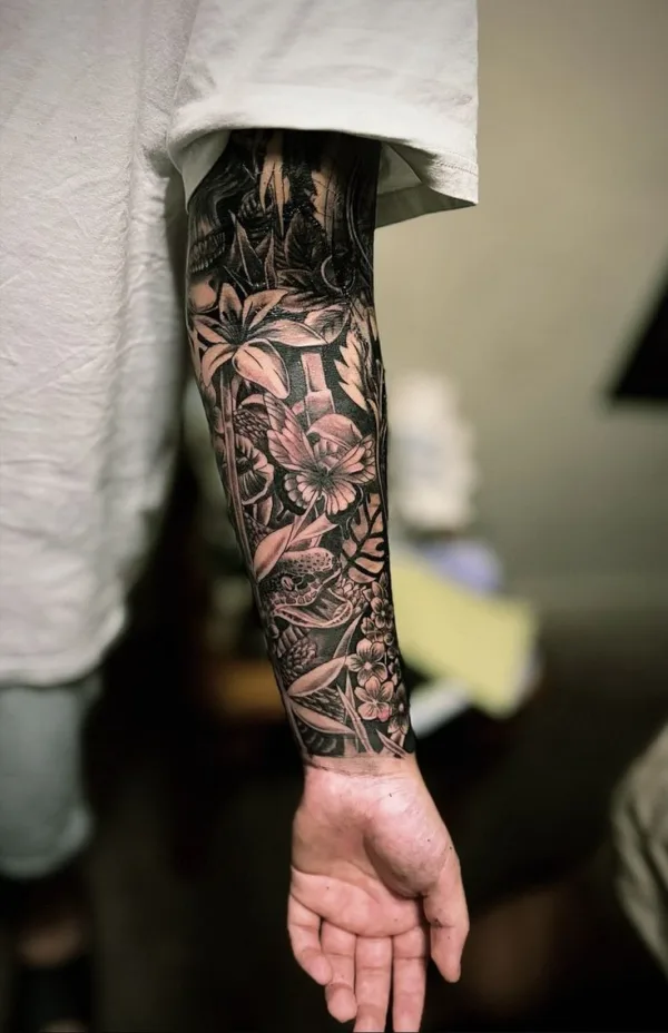 Blackwork Tattoo 003