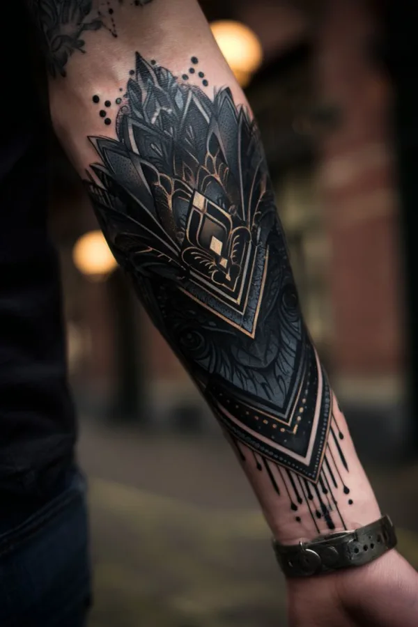 GEO METRIC TATTOO 001