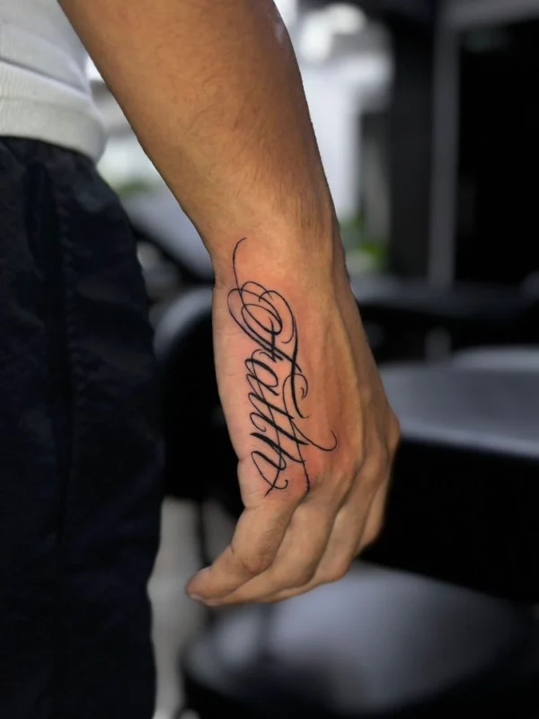 Script Tattoo 002