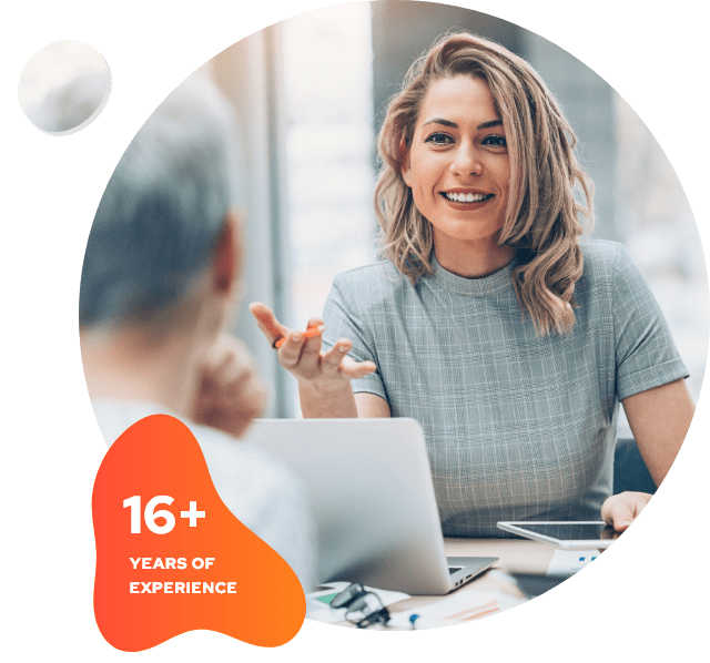 Confident Business Woman in a Client Meeting