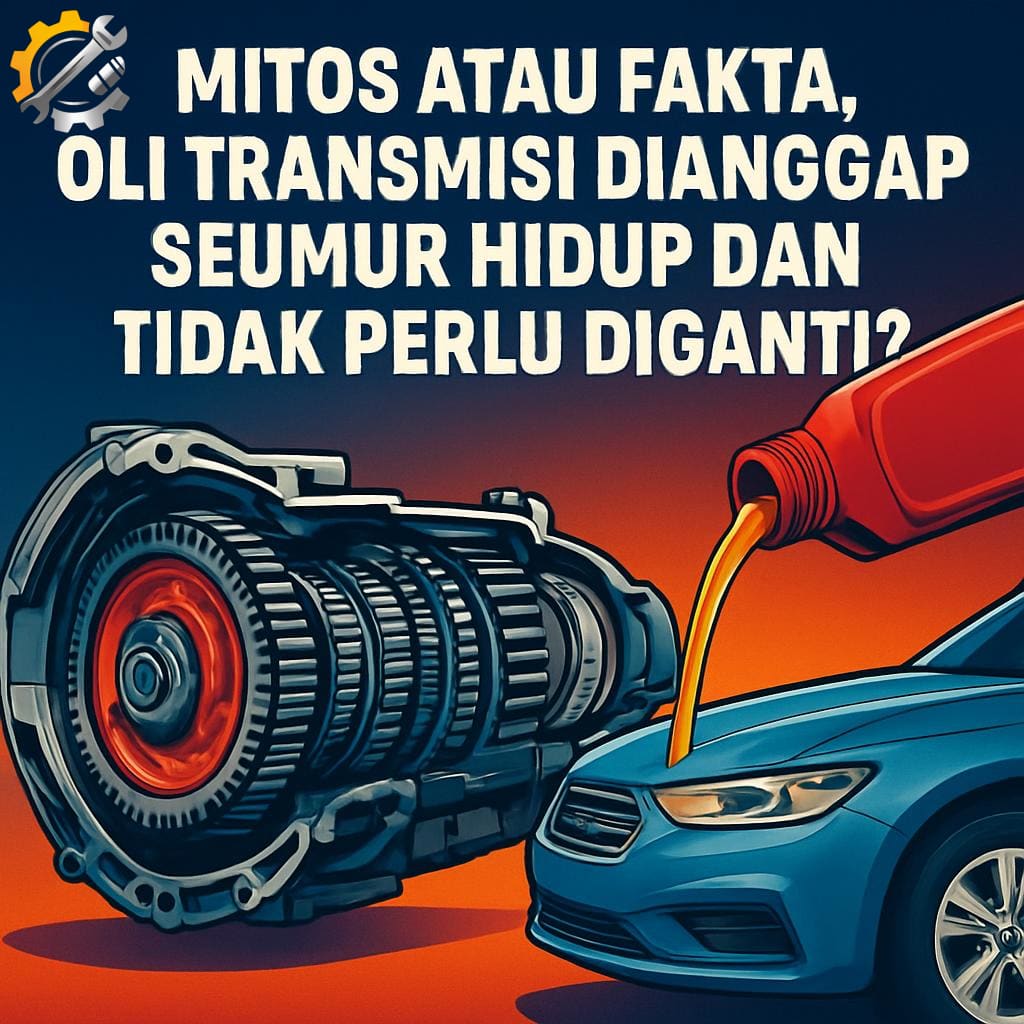 Mitos atau Fakta, Oli Transmisi Dianggap Seumur Hidup dan Tidak Perlu Diganti?