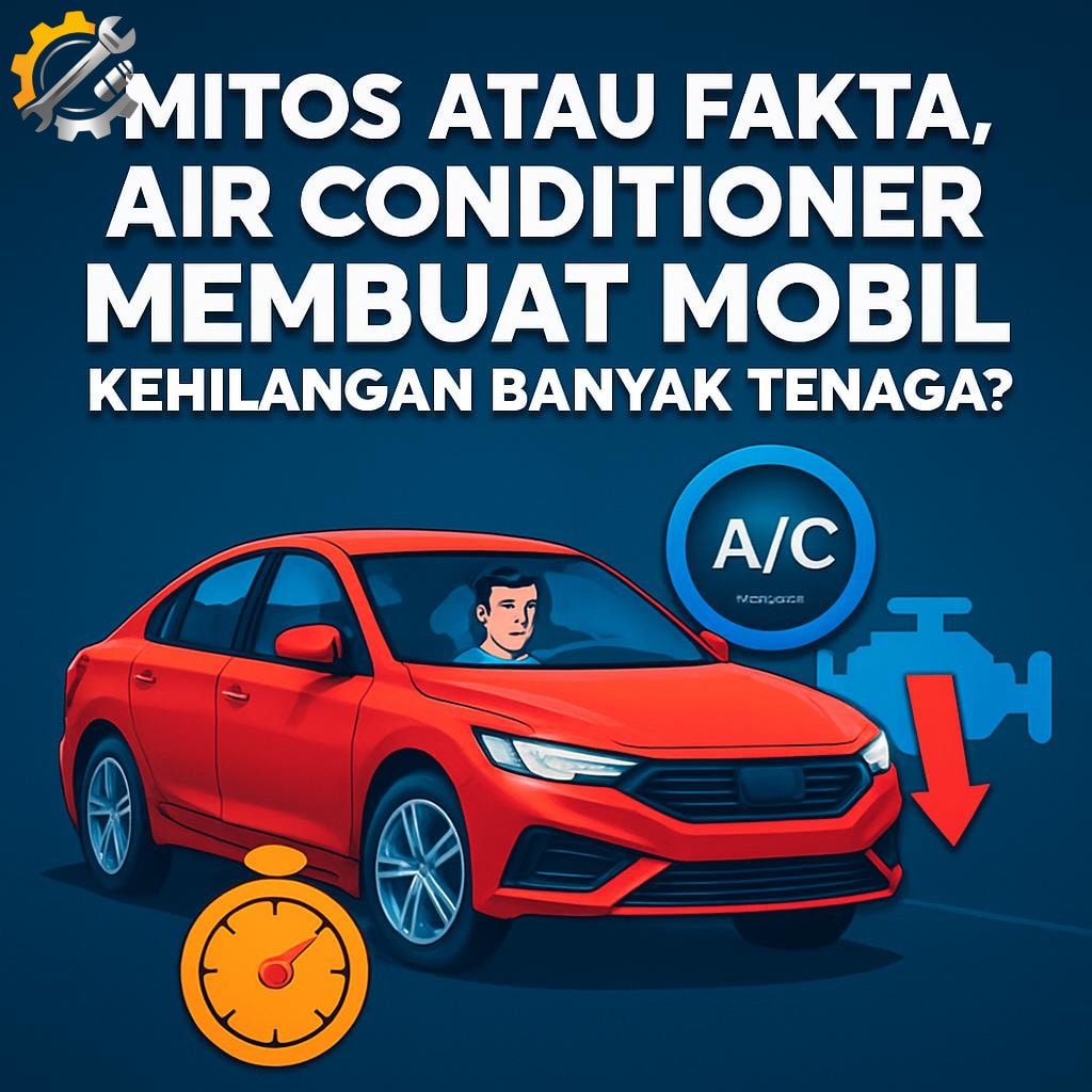 Mitos atau Fakta, Air Conditioner Membuat Mobil Kehilangan Banyak Tenaga?