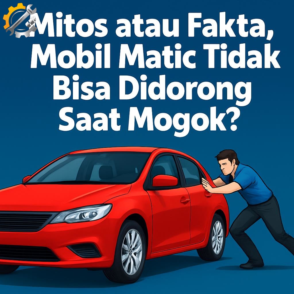 Mitos atau Fakta, Mobil Matic Tidak Bisa Didorong Saat Mogok?