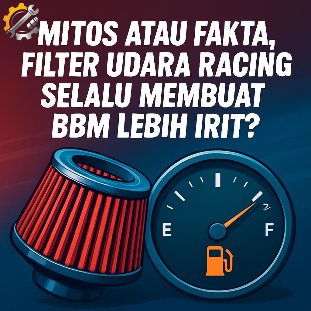 Mitos atau Fakta, Filter Udara Racing Selalu Membuat BBM Lebih Irit?