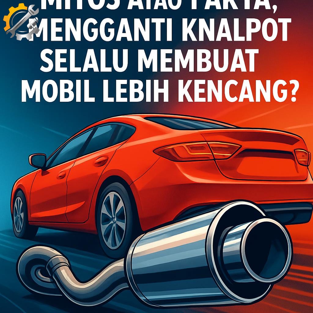 Mitos atau Fakta, Mengganti Knalpot Selalu Membuat Mobil Lebih Kencang?