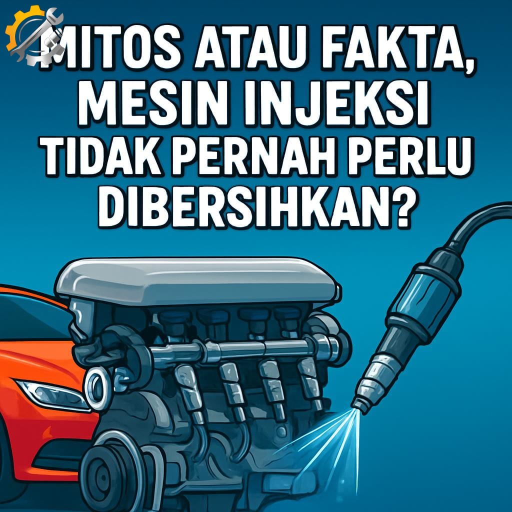 Mitos atau Fakta, Mesin Injeksi Tidak Pernah Perlu Dibersihkan?