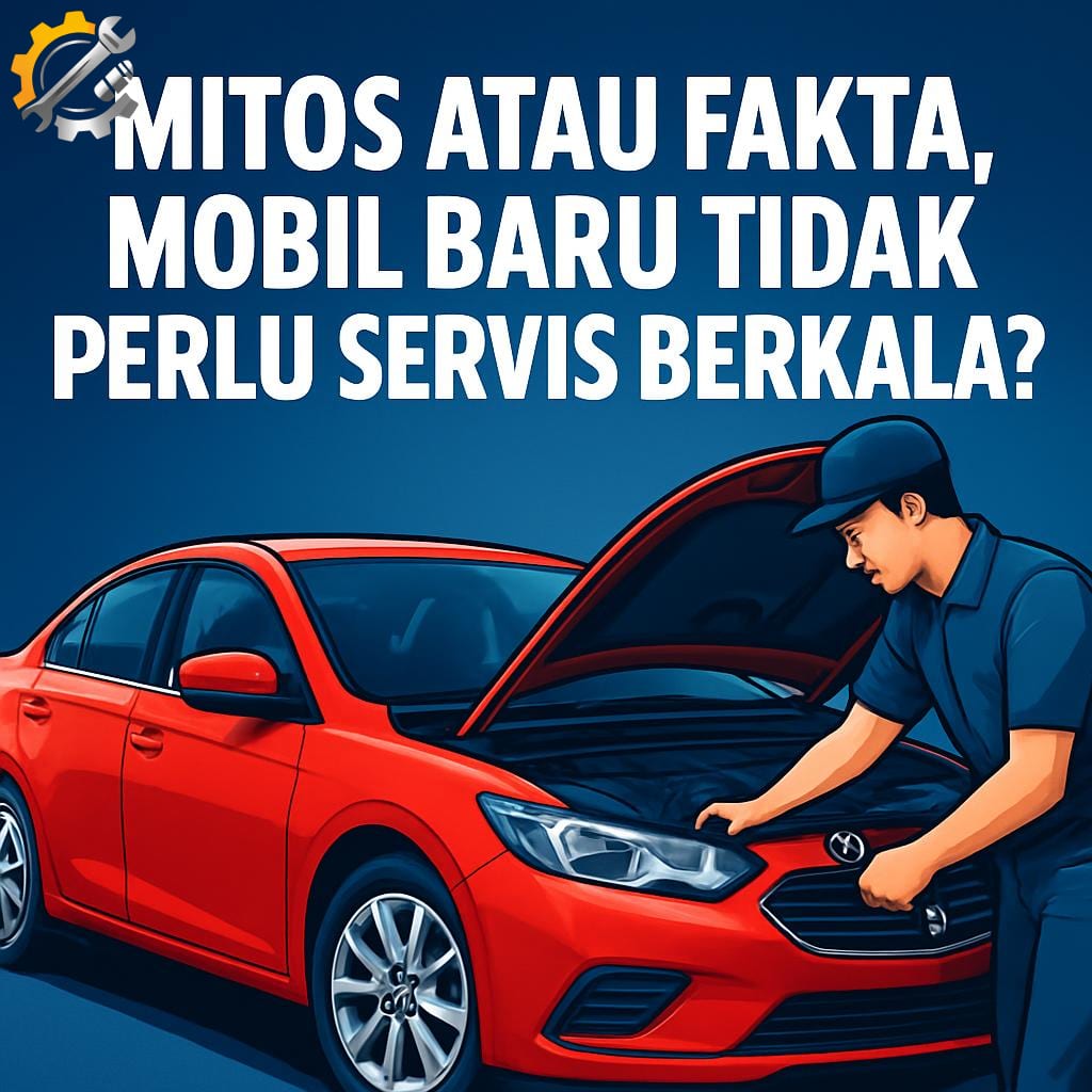 Mitos atau Fakta, Mobil Baru Tidak Perlu Servis Berkala?