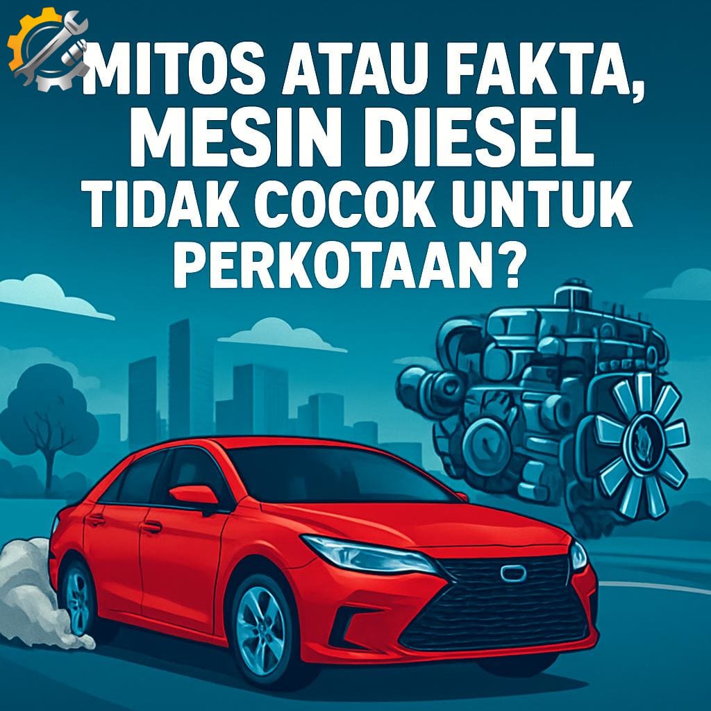 Mitos atau Fakta, Mesin Diesel Tidak Cocok Untuk Perkotaan?
