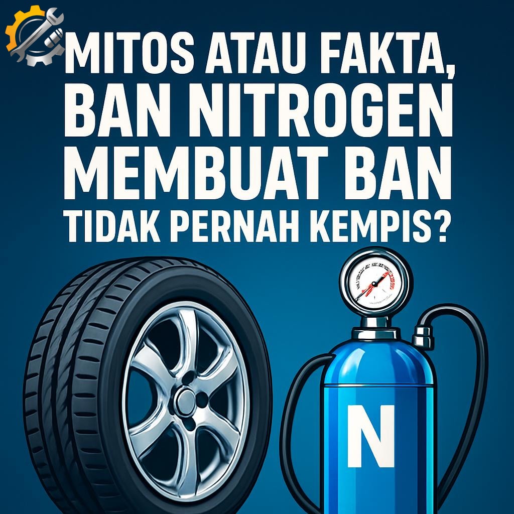 Mitos atau Fakta, Ban Nitrogen Membuat Ban Tidak Pernah Kempis?