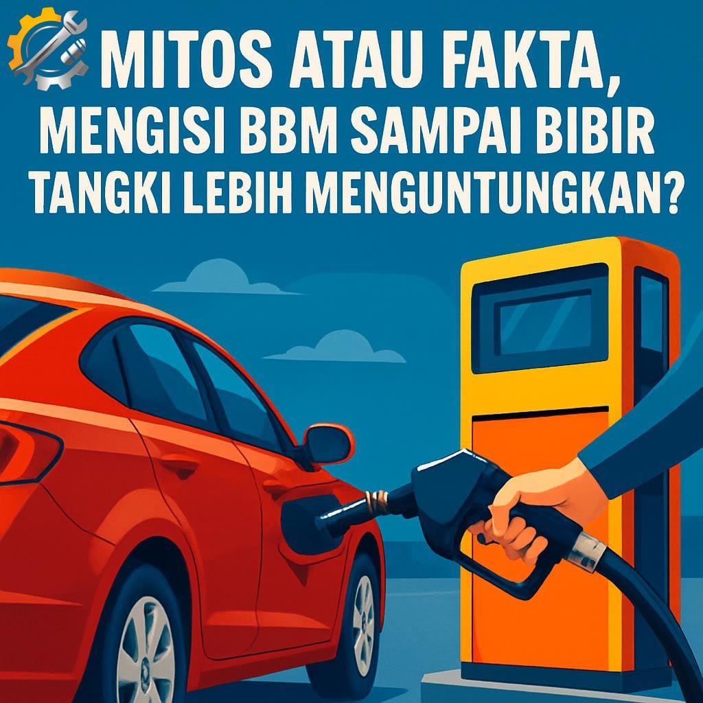 Mitos atau Fakta, Mengisi BBM Sampai Bibir Tangki Lebih Menguntungkan?
