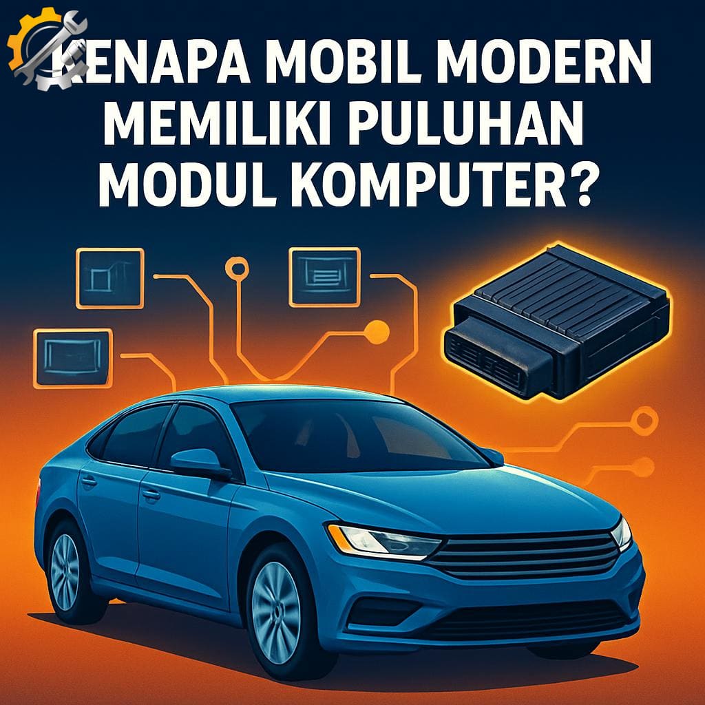 Kenapa Mobil Modern Memiliki Puluhan Modul Komputer?