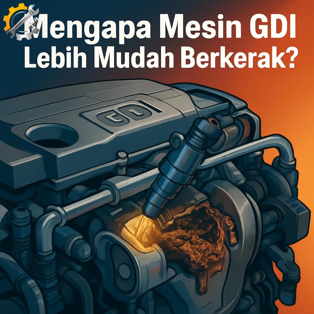 Mengapa Mesin GDI Lebih Mudah Berkerak?