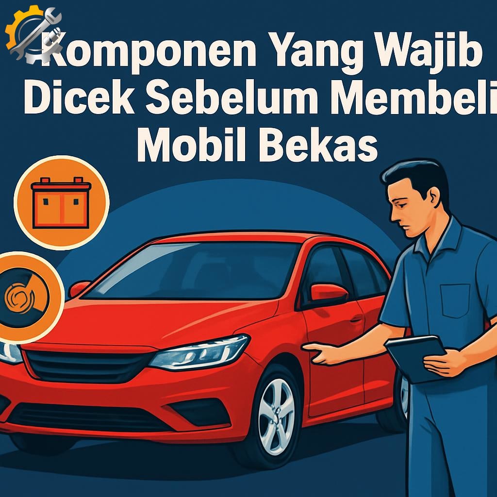 Komponen Yang Wajib Dicek Sebelum Membeli Mobil Bekas