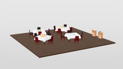 Using Generative AI to create Realistic Virtual Training Environments for Robots