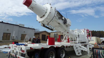 Transportable Space Force Antenna Expands Multi-Band Testing at Naval Research Lab