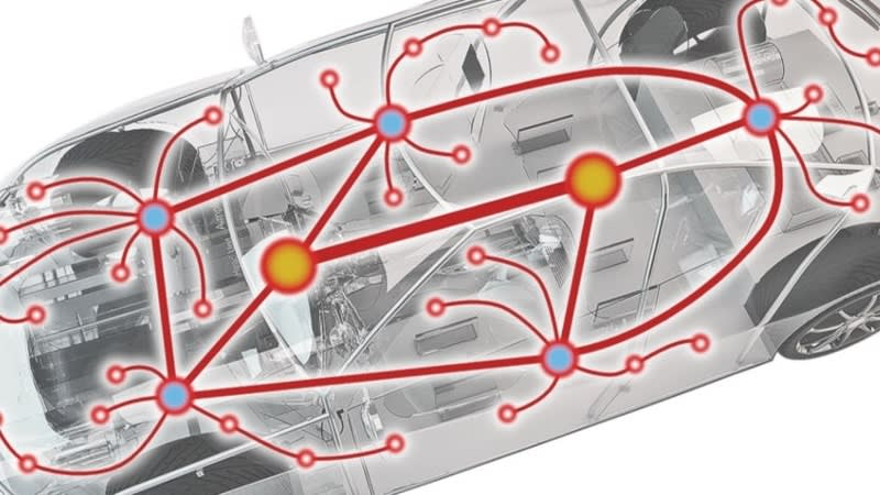 Fiber on sale optic car