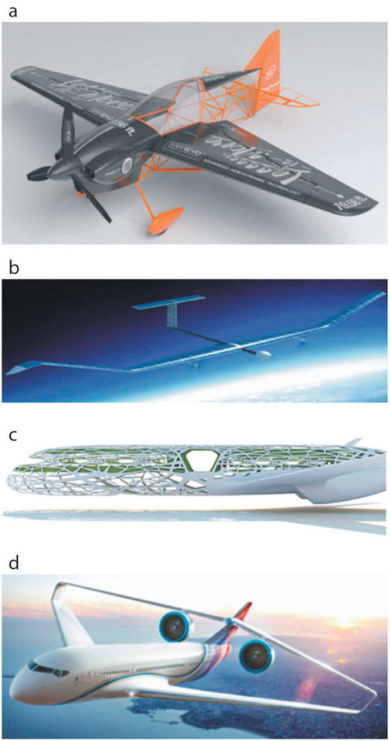 Lightweight material design in aerospace engineering