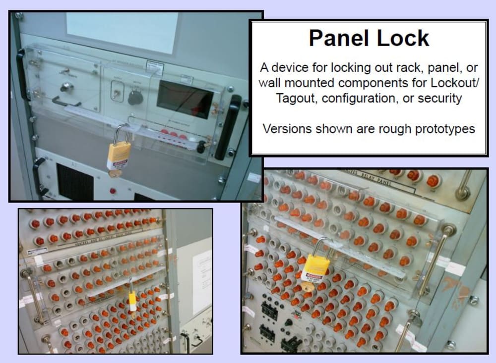 Panel Lock Locking Cover - Create the Future
