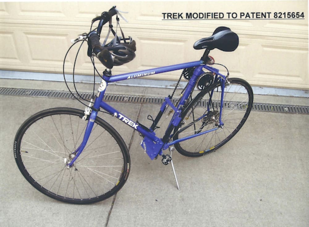 Linear pedal bicycle store