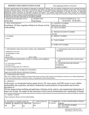 Document cover