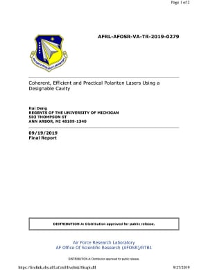 Document cover