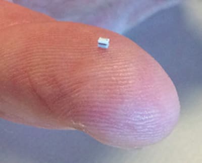 World's Smallest Implantable Chip