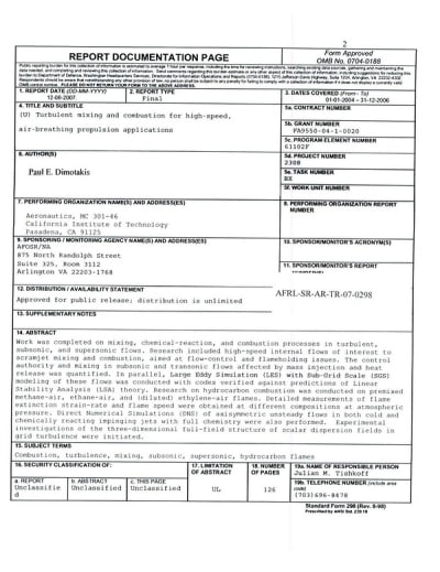 Document cover