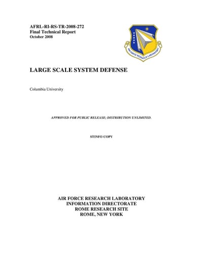 Document cover