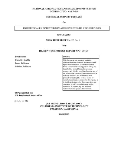Document cover