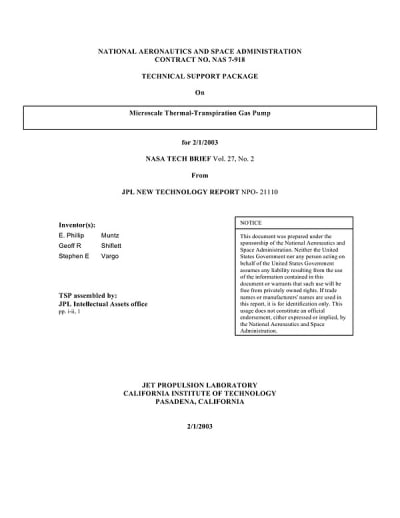 Document cover