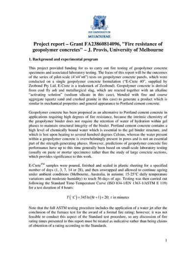 Document cover