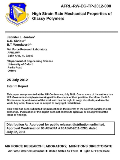 Document cover