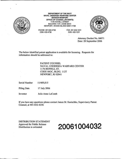 Document cover