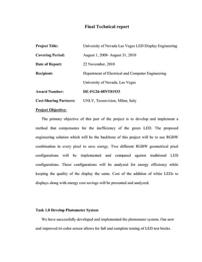 Document cover