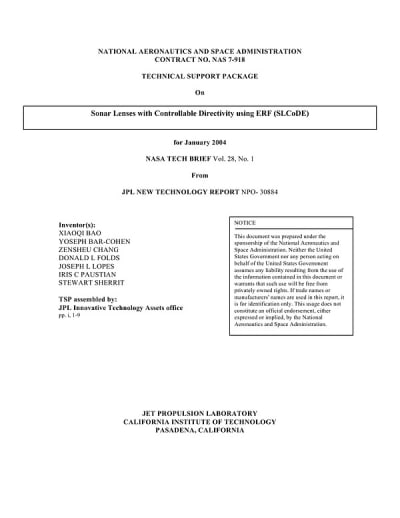 Document cover