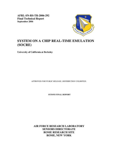 Document cover