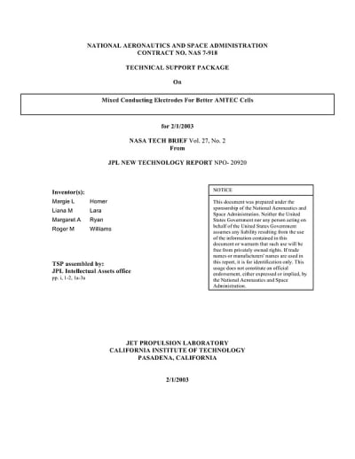 Document cover