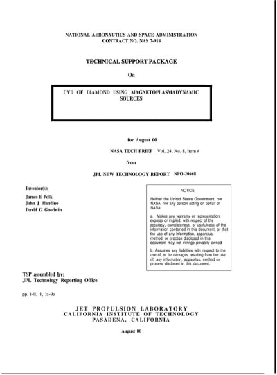 Document cover