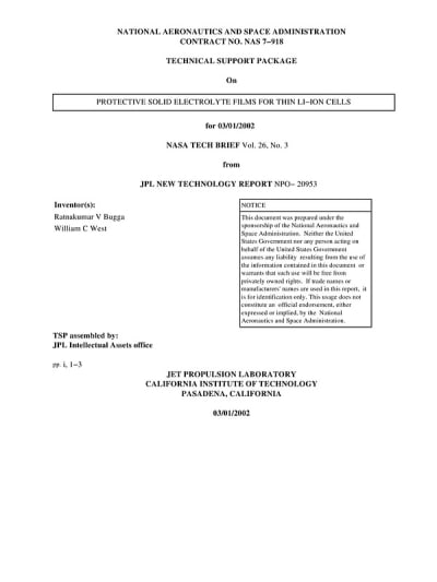 Document cover
