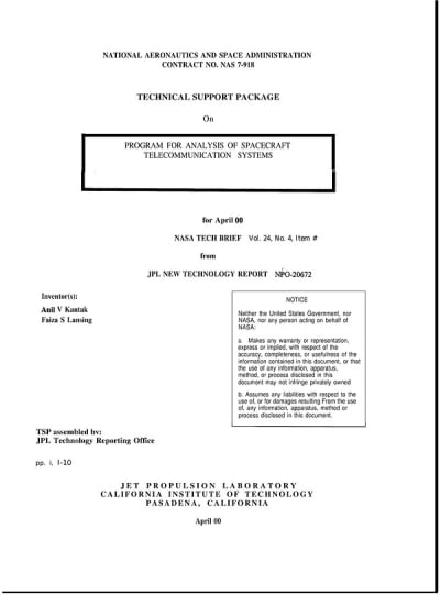 Document cover