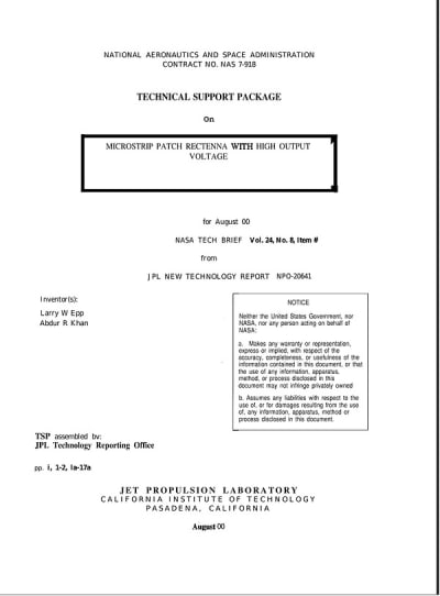 Document cover