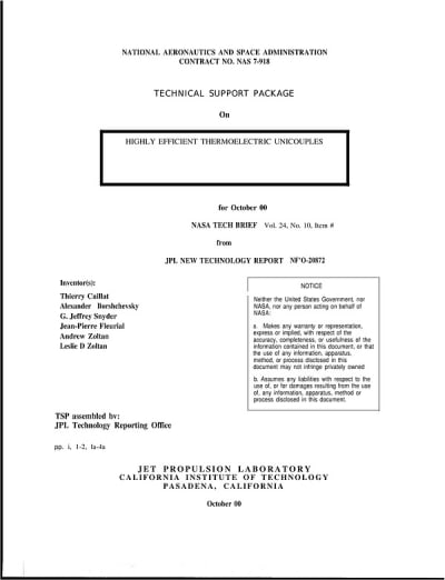 Document cover
