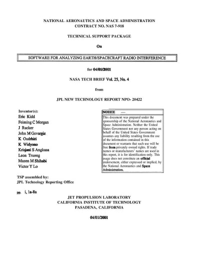 Document cover