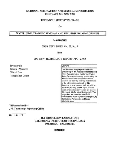 Document cover