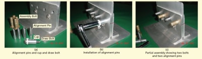 Alignment Pins for Assembling and Disassembling Structures - Tech Briefs