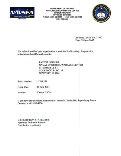 Document cover